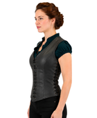 Halloween Archers Lace Up Bodice Black | B2B Low MOQ