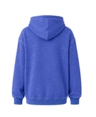 Royal Blue Acid Wash Pullover Hoodie B2B Low MOQ Manufacturer