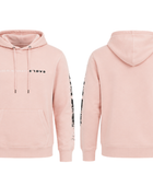Personalize Pink DTF Graphic Pullover Hoodie B2B Low MOQ Manufacturer