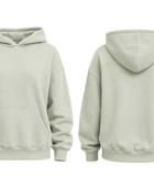 B2B Pullover Hoodie Light Green Low MOQ Manufacturer