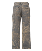 Cargo Pants Custom Grey Tan Acid Wash B2B Low MOQ Manufacturer