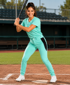 Custom Women's Softball Uniforms Wholesale In-House Bulk Team Apparel Set