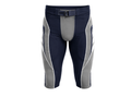 Custom Navy & Grey American Football Shorts Wholesale Teamwear