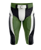 Custom Olive & Black American Football Shorts Wholesale Teamwear