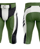 Custom Olive & Black American Football Shorts Wholesale Teamwear