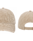 Custom Stone Beige Acid Wash Cap B2B
