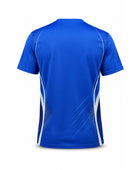 Blue & White Athletic Shirt – Team Performance Jersey, Wholesale Bulk, Low MOQ