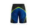 Blue, Black & Lime Archery Shorts – Bulk Team Shorts, Low MOQ, Wholesale Performance Sportswear