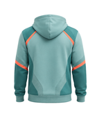 Custom Powerlifting Hoodie | Wholesale Strength Training Hoodie | Sage Green Coral Teal | Apparels Bridge