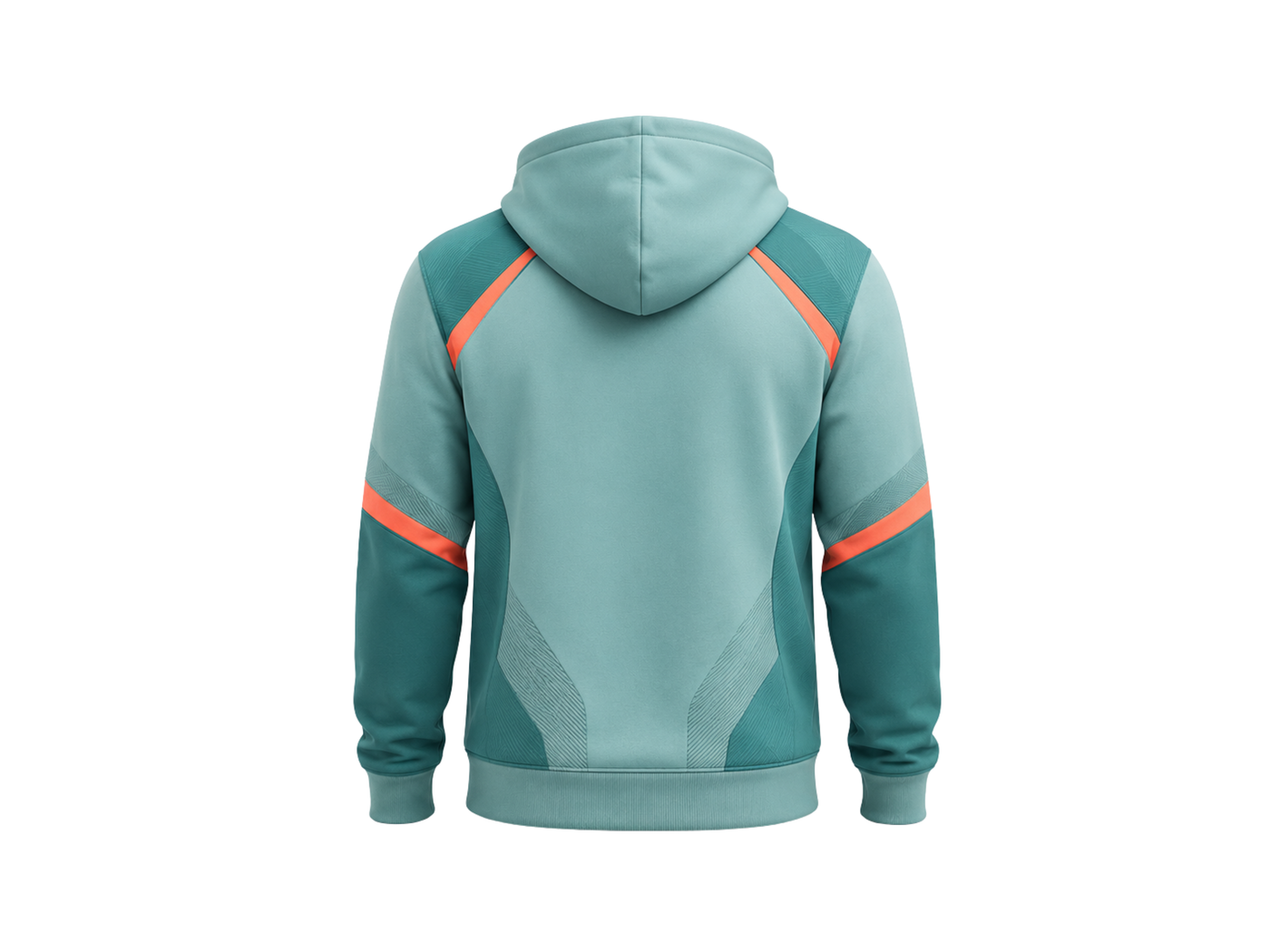 Custom Powerlifting Hoodie | Wholesale Strength Training Hoodie | Sage Green Coral Teal | Apparels Bridge