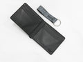 Custom Gray Crocodile Embossed Leather Bifold Wallet Set Wholesale Promotional Corporate Gift Manufacturer