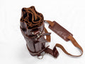 Dark Brown Leather Chef Knife Roll | Custom Wholesale Private Label Manufacturer