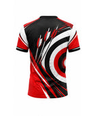 Black & Red Archery Jersey – Bulk Team Jersey, Low MOQ, Wholesale Performance Sportswear
