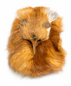 Fox Fur Sporran Golden Brown with Fox Head Front | B2B Low MOQ