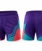 Purple Custom Volleyball Shorts – Wholesale Bulk Team Kit, Low MOQ, B2B Performance Apparel