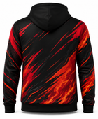 Custom Esports Hoodie | Wholesale Gaming Team Pullover Hoodie | Black Red | Apparels Bridge