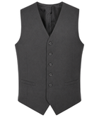Formal Hospitality Waistcoat Charcoal Grey | B2B Low MOQ Hospitality Workwear Manufacturer