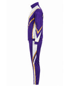 Custom Purple Cheer Warm Up Set – Jacket & Pants for Wholesale Cheer Teams