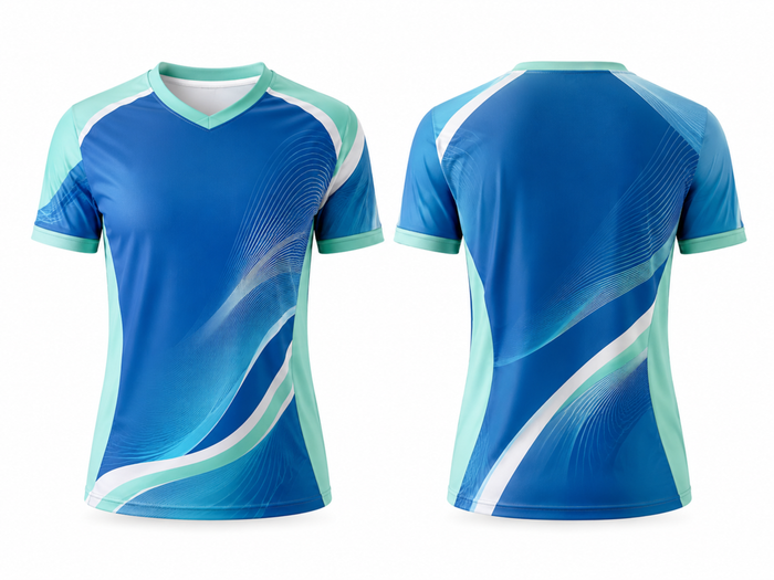 SUBLIMATED SWIMMING JERSEY