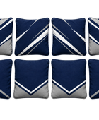 Custom Cornhole Bags – Navy White Grey Game Bags for Wholesale Event Buyers