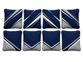 Custom Cornhole Bags – Navy White Grey Game Bags for Wholesale Event Buyers