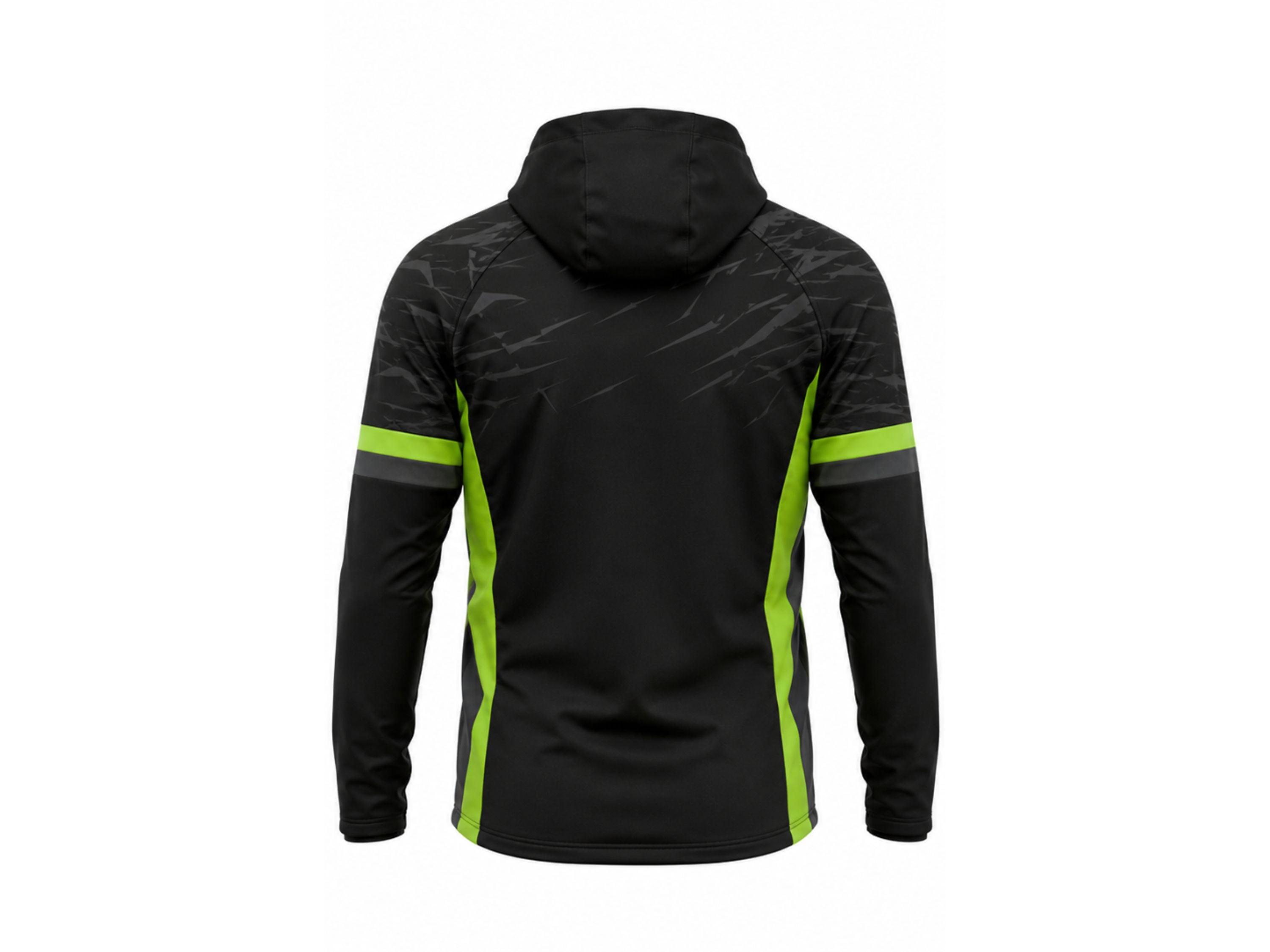 Custom Black Lime Hockey Hoodie – Wholesale Team Warm Up Hoodie for Clubs