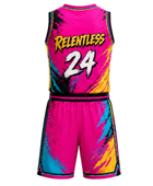 Multicolor Basketball sublimated Uniform – Wholesale Bulk Team Kit, Low MOQ, B2B Performance Apparel