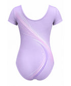 Custom Dance Leotard | Wholesale Dance Studio Performance Leotard | Lavender Purple | Apparels Bridge