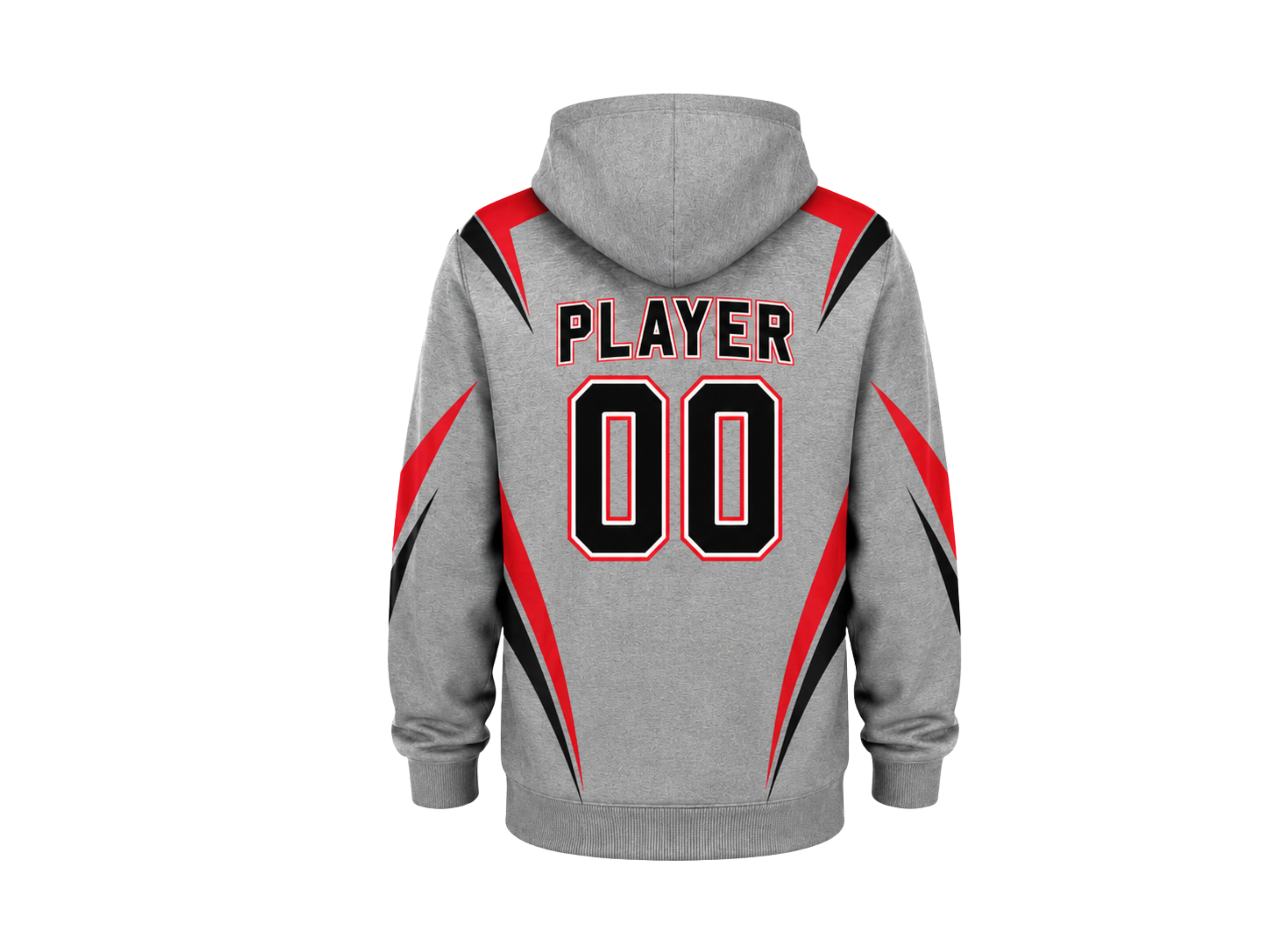 Custom Grey Soccer Hoodie | Wholesale Team Warmup Hoodie for Clubs Schools and Bulk Orders
