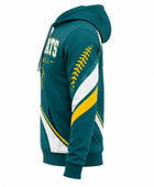 Custom Teal Softball Hoodie – Wholesale Team Pullover Hoodie for Clubs
