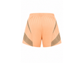 Custom Badminton Shorts Peach & Khaki, Wholesale, Low MOQ, Bulk Sportswear