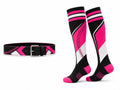 Custom Pink Softball Belt and Socks Set – Wholesale Team Uniform Accessories