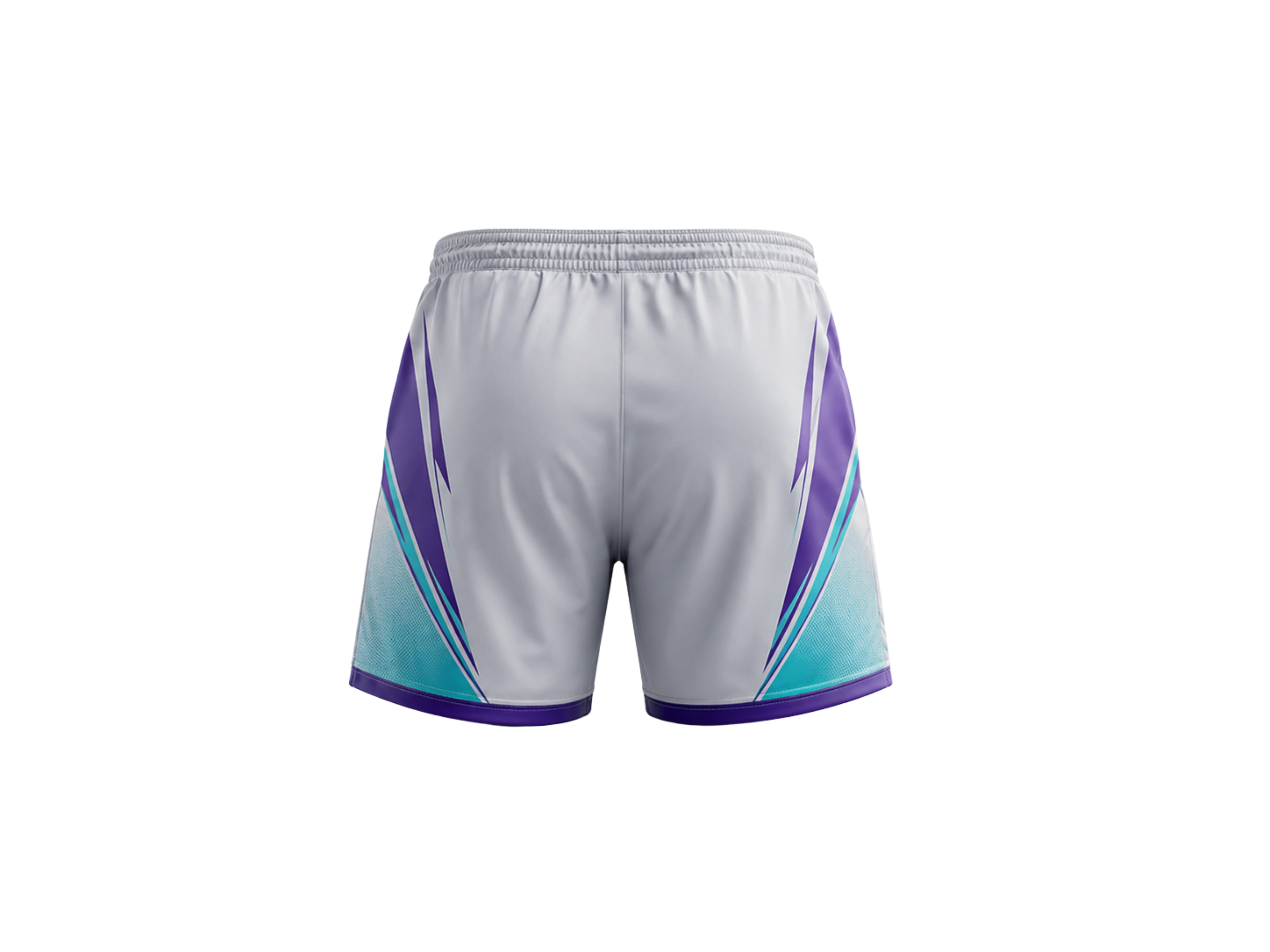 Light Gray Custom Rugby Shorts – Wholesale Bulk Team Kit, Low MOQ, B2B Performance Apparel