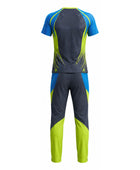 Custom Gray & Green Climbing Uniform – Team Set Wholesale, Low MOQ, Personalized Name & Number