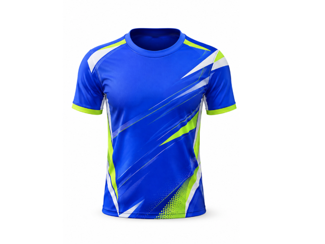 Royal Blue Custom Volleyball Jersey – Wholesale Bulk Team Kit, Low MOQ, B2B Performance Apparel front design preview