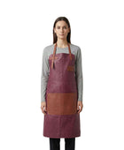 Women’s Genuine Leather Apron Cooking BBQ Grill Chef Apron for Women