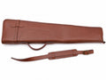 Tan Leather Shotgun Case Wholesale | Shearling Lined Rifle Scabbard Private Label Manufacturer