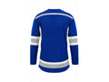 Custom Practice Ice Hockey Jersey – Royal Blue White Sublimated Team Jersey for Wholesale Orders