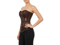 Sheer Lace Overbust Corset Wholesale | Mesh Bustier Bridal Corset Manufacturer