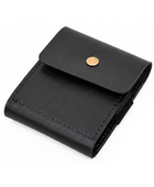 Custom Black Leather Pouch Hunting B2B