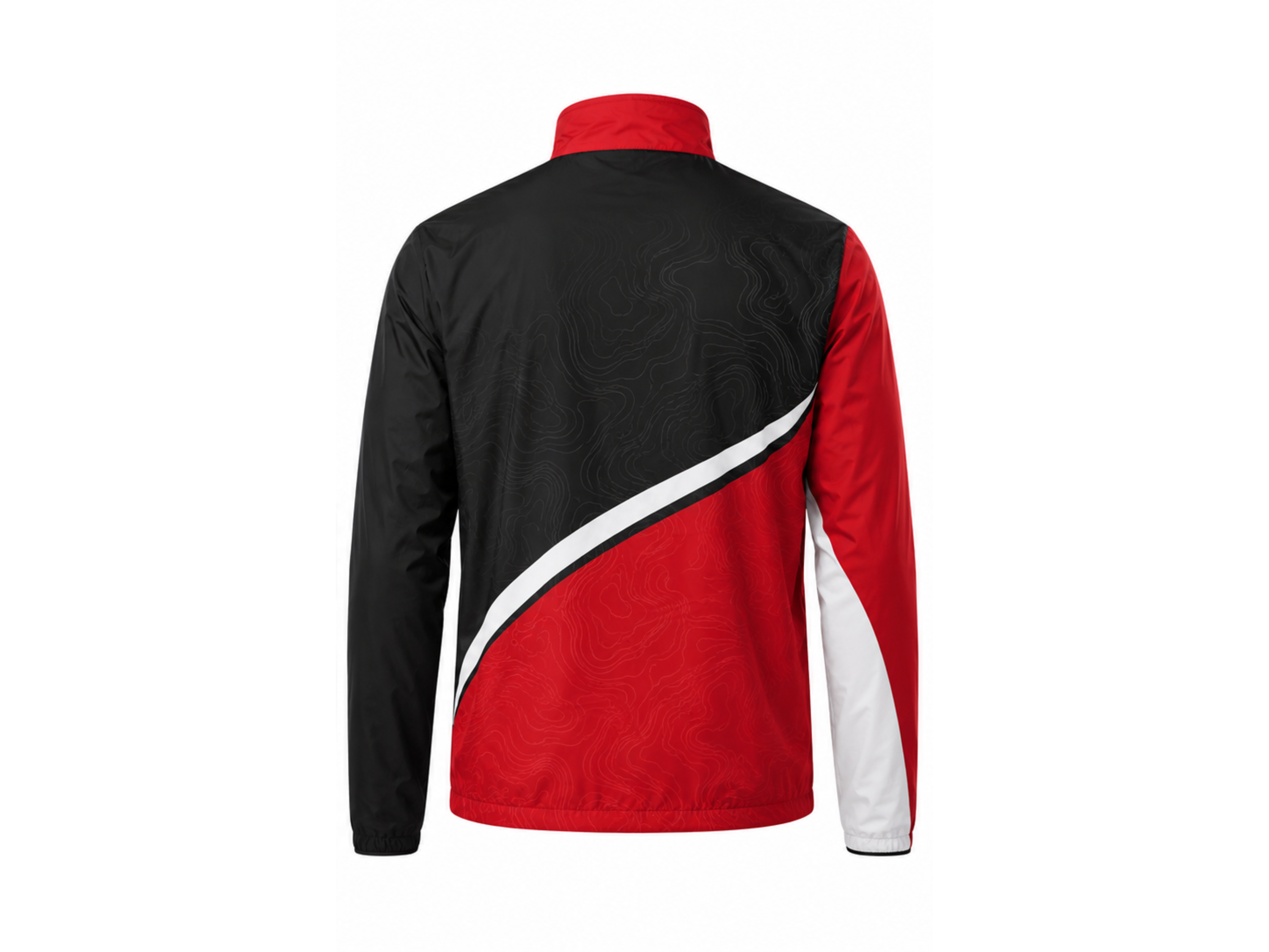 B2B Golf Rain Jacket Golf Club Windbreaker Jacket Red Black White Low MOQ