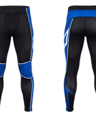 Custom BJJ Spats Compression Tights – Black Blue MMA No-Gi Teamwear for Wholesale Buyers
