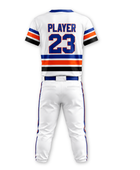 Custom White Softball Uniform Set – Home & Away Jersey and Pants for Wholesale TeamS