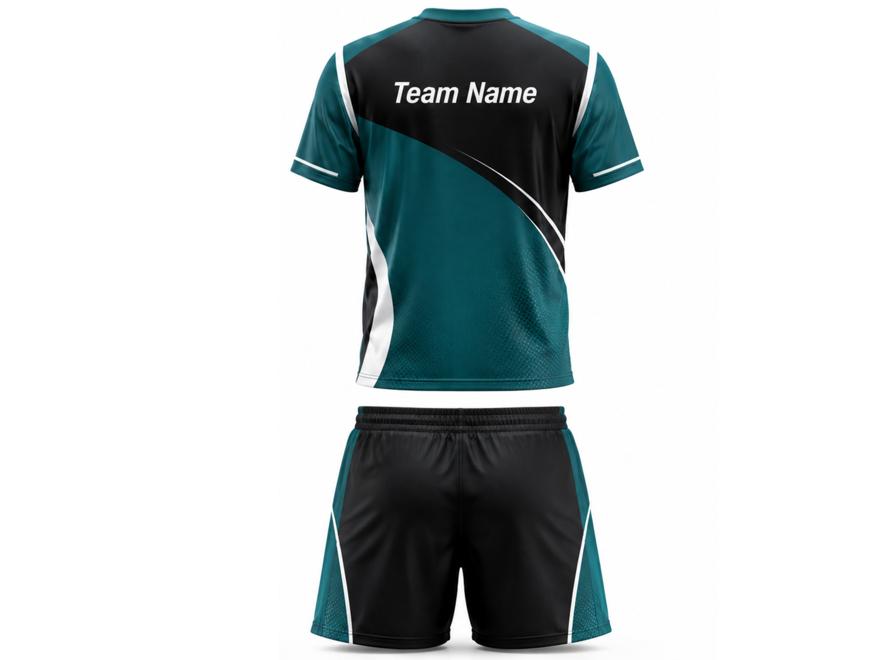 Teal & Black Chase Tag Uniform – Wholesale Team Training Kit, Low MOQ, Bulk Performance Uniform