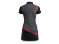 Custom Women's Golf Polo and Skort Set | Wholesale Ladies Golf Uniform | Charcoal Red | Apparels Bridge