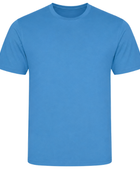 Training T-Shirt Sky Blue | B2B Low MOQ Personal Trainer Workwear Manufacturer