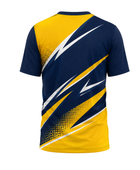 Custom Yellow & Navy Dart Jersey – Team Uniform Bulk Orders, Low MOQ, Personalized Name & Number