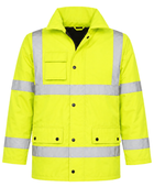 Safety Jacket B2B Low MOQ Construction Workwear Fluorescent Yellow