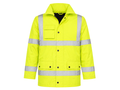 Safety Jacket B2B Low MOQ Construction Workwear Fluorescent Yellow