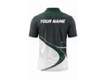 Custom Golf Polo Shirt | Wholesale Golf Club Polo | White Forest Green | Apparels Bridge